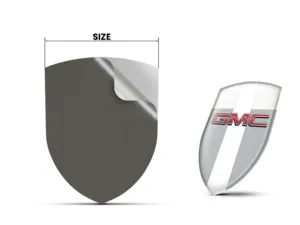 GMC Stoßsticker Maßgefertigt Limitiert Edition Robust